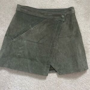 Blank NYC mini skirt with wrap detail